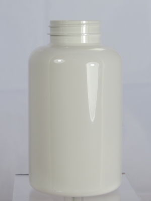 Weie 500 ML PET-Weithalsdose mit Verschluss