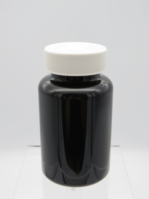 Schwarze 250 ML PET-Weithalsdose mit KiSi-Verschluss