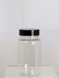 Transparente 100 ML PET-Weithalsdose mit Verschluss