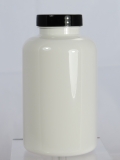 Weie 500 ML PET-Weithalsdose mit Verschluss