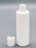 SET - 100ml HDPE-Desinfektionsflasche mit Disctop-Verschluss, wei